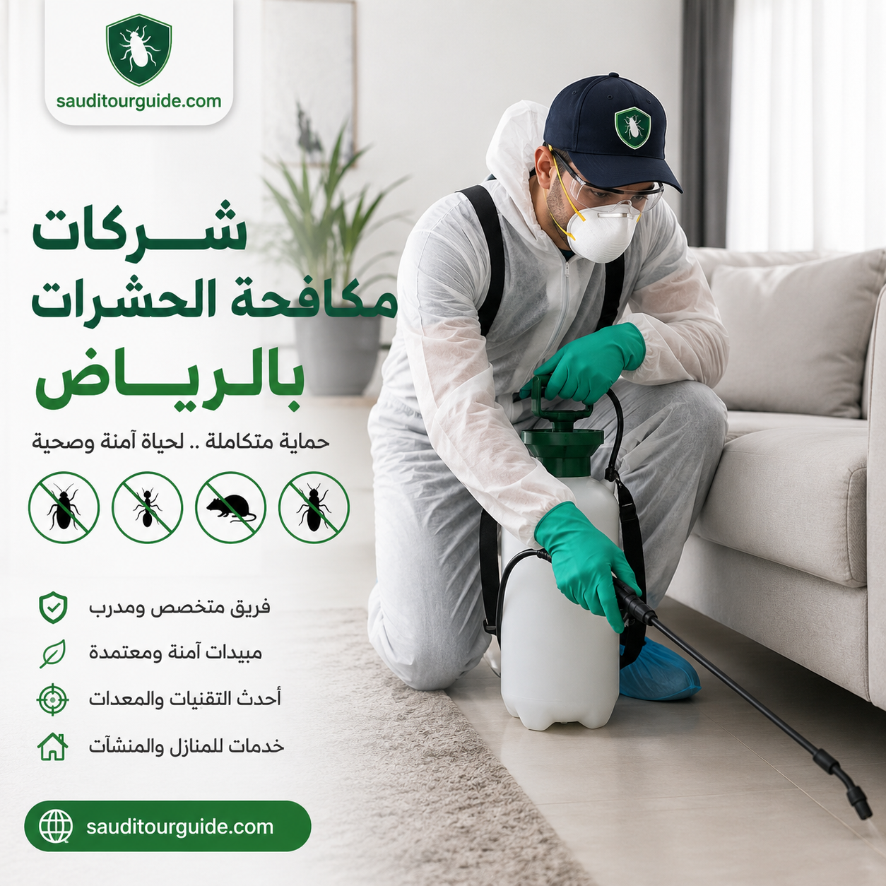اسعار شركات مكافحة الحشرات بالرياض