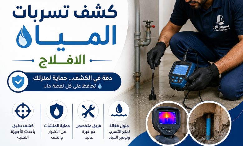 شركة كشف تسربات المياه الافلاج
