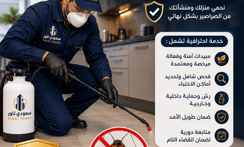 شركة مكافحة الصراصير شمال الرياض